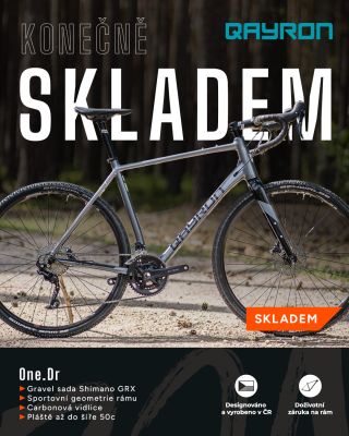 🚵 Qayron gravely jsou zpět! Nachystané na šotolinu, lesní cesty i víkendové úlety do přírody 🏕️ Lehký rám, chytrá...